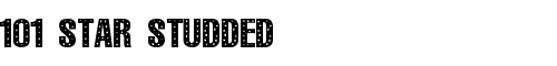 Font 101 StaR StuDDeD